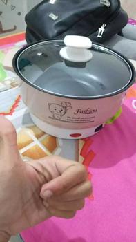 Product Review of Panci Listrik Multifungsi Anti Lengket Lapis Keramik Free kukusan/Steamer Plastik from u**g 1