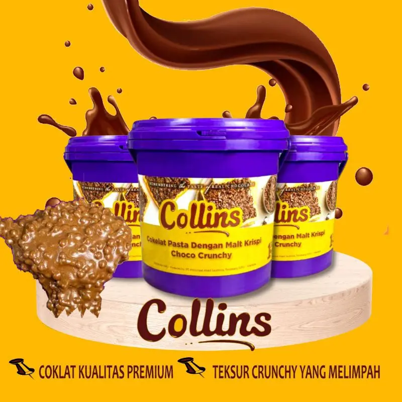 Collin Crunchy 1 kg (MURAH) / Coklat Viral Murah 0