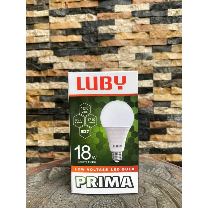Lampu LED Luby Prima 3W-24W Cahaya Putih 6500K E27 4
