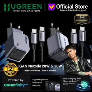 UGREEN Charger For iPad iPhone 15 16 17 Google Pixel PD Type C Fast Charging 20w 30w
