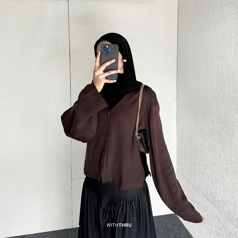Thru Outfit - Lafi Cardi - Cardigan Knit Wanita 6