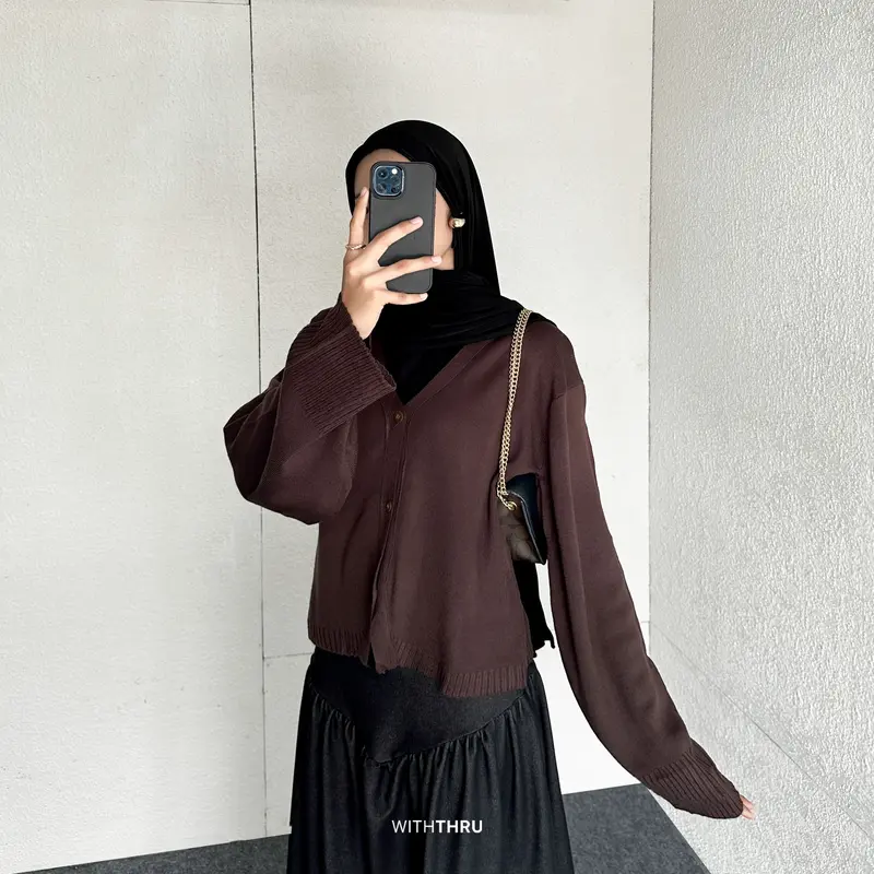 Thru Outfit - Lafi Cardi - Cardigan Knit Wanita 6
