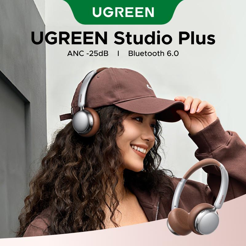 【Retro Style】UGREEN Studio Plus, ANC, Tai Nghe Không Dây, Khử Tiếng Ồn Chủ Động…
