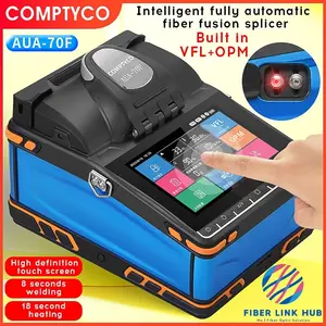 AUA-70F FUSION SPLICER Fiber Optik COMPTYCO + Layar Sentuh 5.5" Inch