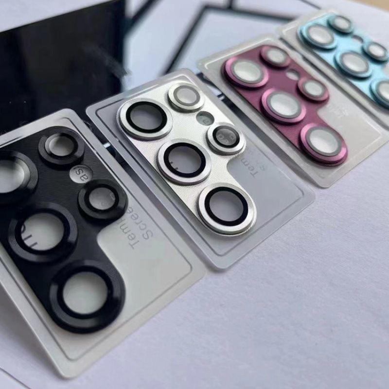 Product Introduction of Samsung camera lens protective film for Samsung S24 S23 ultra / S24 S23 PLUS integrated CD pattern rear film camera glass rear camera protective film 27