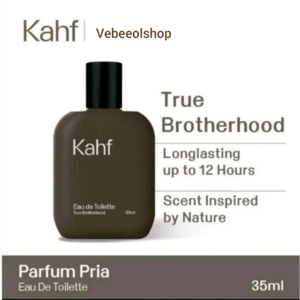 KAHF PARFUM PRIA TRUE BROTHERHOOD EAU DE TOILETTE 35 ML