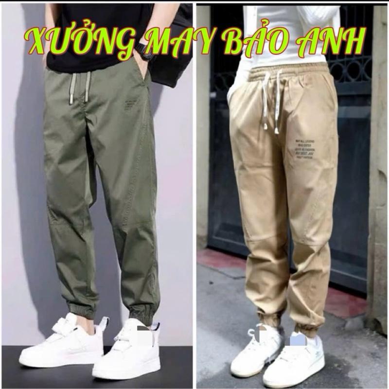  COMBO 2 QUẦN Jogger Kaki Mềm Nam Nữ - Thể Dục - Sport 