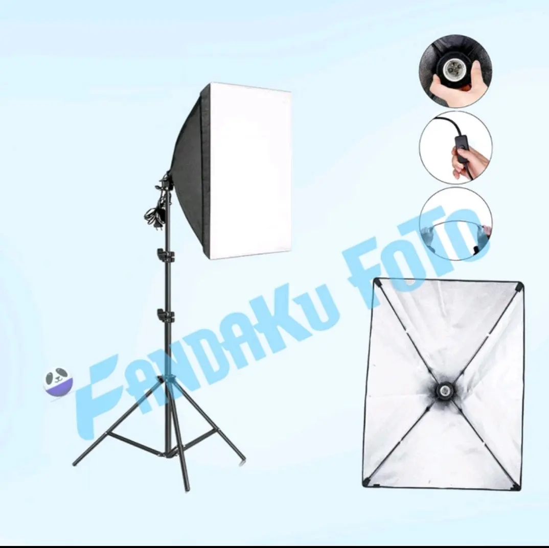 Paket lampu khusus untuk konten video