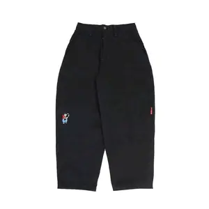 ￼Prince Pants Non Elasti Waist - Black Denim - Principle