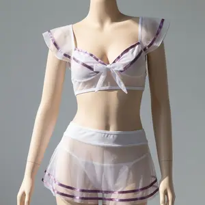 Lingerie Cosplay Seragam Jepang Pakain Dalam Wanita seksi Split Paid Import 1197