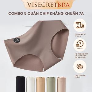 Quần Lót Nữ Quần Chip Nữ Chất Su Đúc Lạnh Kháng Khuẩn Không Đường May Mỏng Nhẹ Thoáng Mát - VN230204K Women