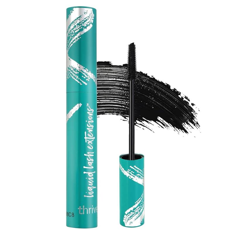 Mascara dạng lỏng Thrive dành cho nối lông mi, mascara dạng lỏng dùng cho nối lông mi, chống nước và mồ hôi (đen, 10,7 g/0,38 oz).