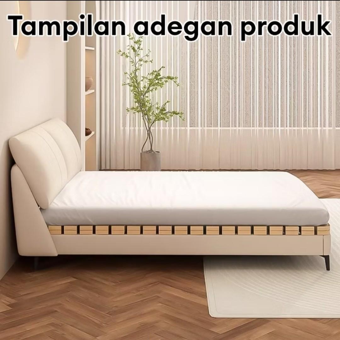 Tatami Dipan Alas Kasur lipat Kayu Mahoni Tahan Lama Anti Rayap - Varian Single Bed dan double bed Furniture