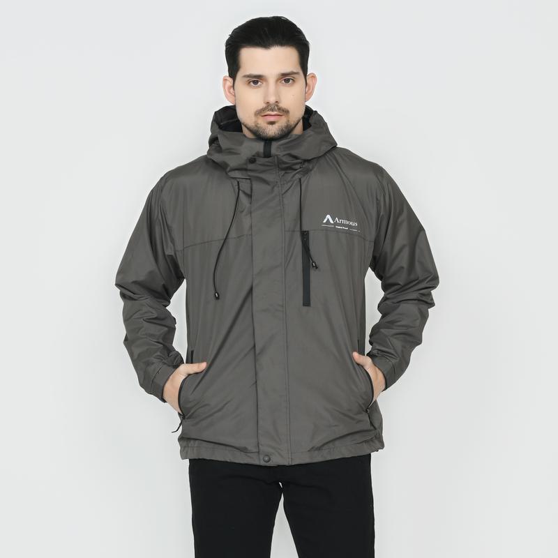 Armous Jaket Parasut Winbreaker Gorpcore Pria Full Face Outdoor Gunung Waterproof 6