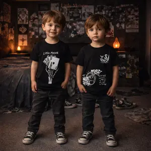 LITTLE MAISON KAOS ANAK SKENA USIA 2  - 12 TAHUN UNISEX