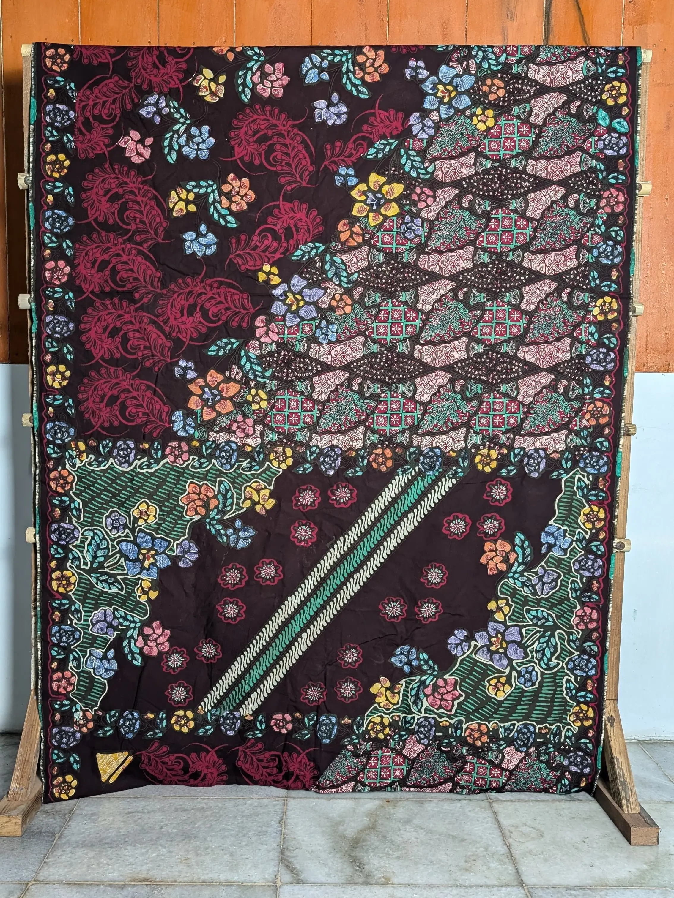 PROMO BAYAR DI TEMPAT Sarung dewasa batik cap kombinasi tulis katun primisima super premium grade AA motif belukar