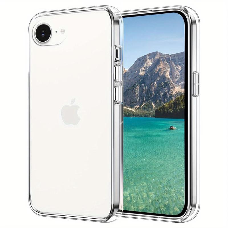 Ốp lưng điện thoại siêu mỏng, trong suốt, làm từ chất liệu gel mềm, dành cho iPhone 17, 18, 16, 15 Plus, XR, Xs Max.Ốp bảo vệ toàn diện, chống va đập, giá cả phải chăng, chất lượng cao, bền và an toàn cho điện thoại của bạn.