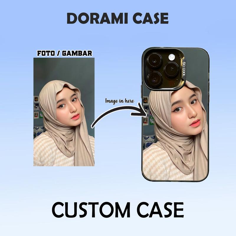 SO COOL HOLOGRAM PREMIUM MATTE - Custom Foto dan Nama - Softcase HYBRID IMD PLATE HOLOGRAM - Case Hp Softcase Hp 1