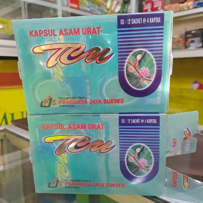 kapsul asam urat tcu 100% original 0
