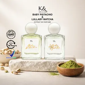 Kira & Kara [BUY 1 GET 2] Bundling Lullaby Matcha & Baby Pistachio | Extrait De Parfum 30ml | Parfum Unisex Parfum Tahan 18 jam Minyak Wangi Tahan Lama EDP BPOM