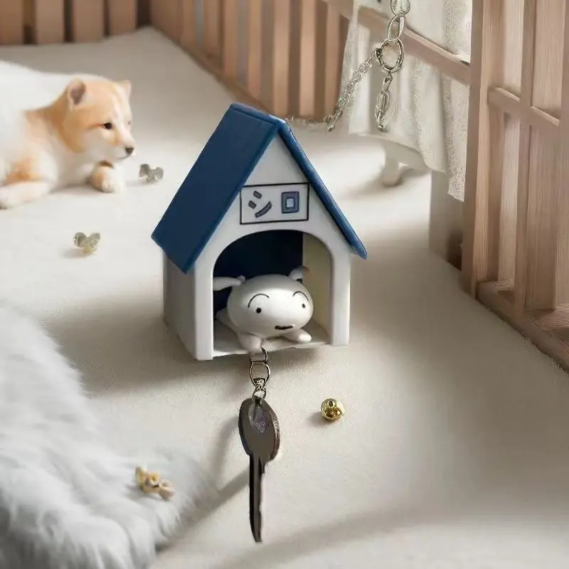 Móc Chìa Khóa Nhỏ, Đồ Trang Trí Đồ Chơi, Móc Chìa Khóa Nhỏ Màu Trắng, Móc Chìa Khóa Nhà Nhỏ, Móc Chìa Khóa Bút Chì Màu Nhỏ, Mặt Dây Chuyền Chống Thất Lạc 2
