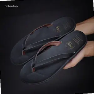 NEW SANDAL PRIA KULIT ASLI CEVANY WALLET K10 ORIGINAL SENDAL KULIT SAPI ASLI RINGAN SANTAI aslii | Hot Item