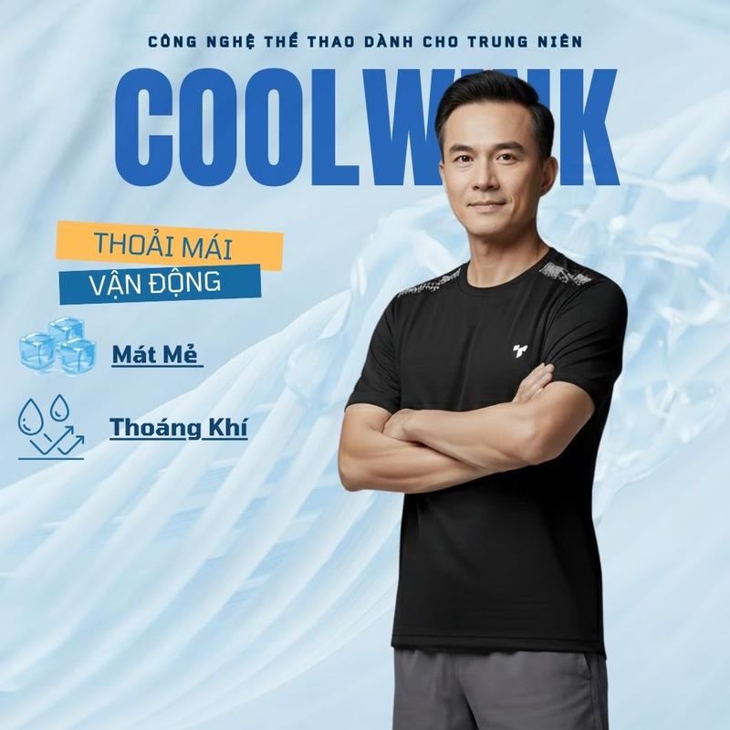  Áo thun nam cổ tròn thể thao THÁI KHANG vải thun lạnh co dãn 4 chiều thoát hơi cực tốt sợi vải siêu mát ATK2 Menswear Top 