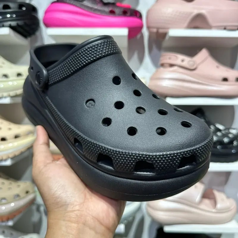 CRUSHH CLOG Sandal Wanita Tinggi 6 cm 6