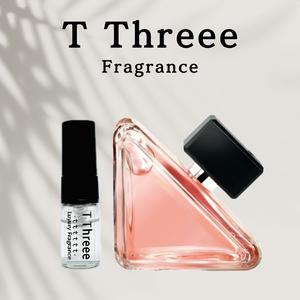 T Threee パラドックス　EDP 1.5ml キャップ付きミニボトル　サンプルとしてだけでなく持ち運びに便利！！