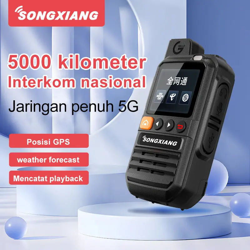 HT N3210 Walkie Talkie Jarak Jauh 5000km(Max) 8800mAH HT Wlan UHF  Waterproof Portable Two Way Radio With Charger 4