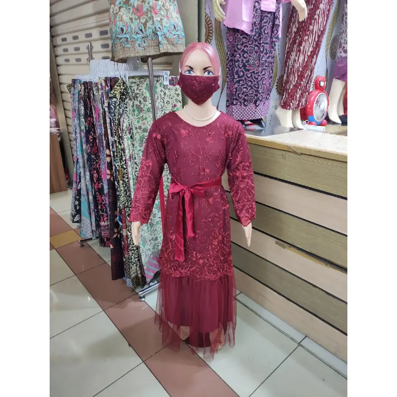 GAMIS TUTU ANAK / GAMIS TILE ANAK / DRESS TILE MIX TUTU ANAK / GAMIS ALA KOREA ANAK / GAMIS PRINCESS ANAK / GAMIS ANAK ALA PUTRI  / DRESS ULANG TAHUN ANAK 1