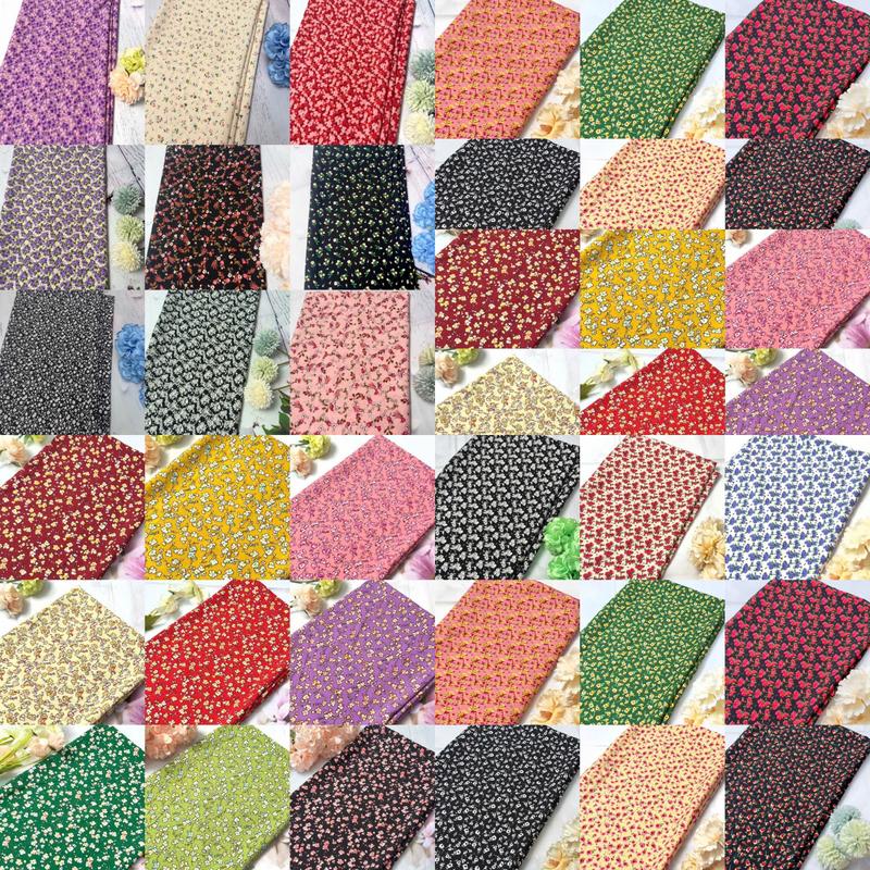 TỔNG HỢP VẢI LỤA 100D HOA NHÍ MẪU 2