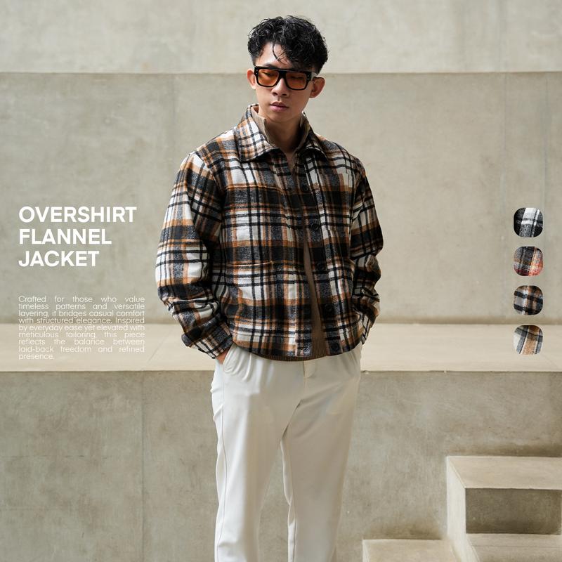 Overshirt Flannel Jacket Limited Shop Tokopedia