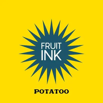 POTATOO FRUIT INK BIL FEATHER Temporary Tatto Waterproof 3