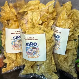 SIRO - Pangsit Cemilan Nikmat Lezat Gurih Asli Wonosobo Kemasan 250 gram