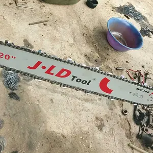 JLD Rantai Potong Chainsaw 20 Inch Guide Bar Chainsaw Universal 20 inci 325 untuk Mesin Gergaji Taman Penggergajian Pembelahan Kayu Gergaji Papan Rantai