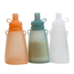 Silicone Milk Storage Bags Reusable Breastmilk Storage Bags Breast Milk Storing Containers Baby Product Suppliers