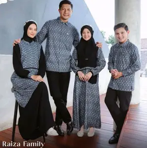 RAIZA FAMILY BLACK BY LUBI FASHION