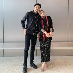 NU BATIK - KEBAYA COUPLE Modern Celia Baju Kutu Baru Rok Lilit Batik Wisuda Kondangan Bridesmaid Lamaran Tunangan Setelan