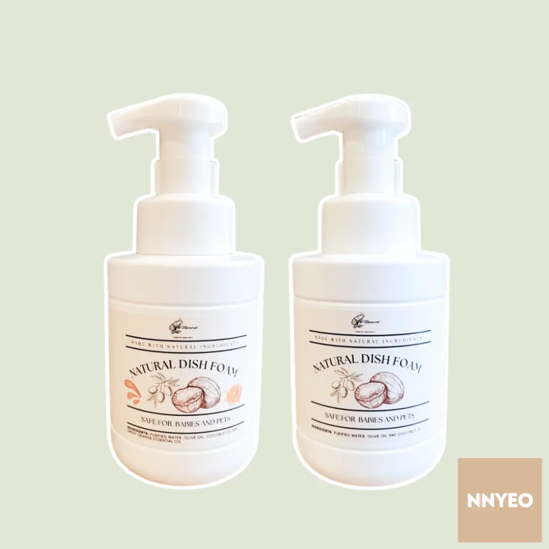 G-Natural Dish Foam - Unscented & Orange Scented - Safe for Baby & Pet