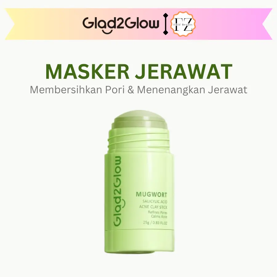 Glad2Glow Mugwort Clay Mask Stick With Salicylic
