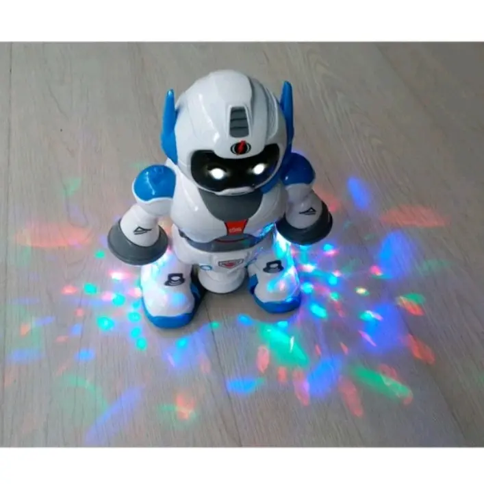 MAINAN ROBOT DANCE ROTATING 360 DANCING LIGHT AND MUSIC
