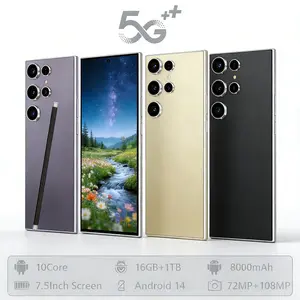 [Cicilan 0%] S-26 Ultra Android 14 Layar 7,3 Inci 8000mAh 72MP+108MP 16GB+1TB 4G/5G WiFi Mobile Phone Bergaransi