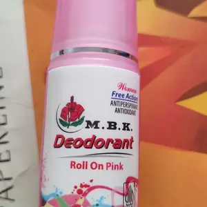 M.B.K Deodorant Roll On 40 ml | Deodorant | Penghilang Bau Badan Wanita | Mbk | M B K | FUFUMISE Ketiak Wangi