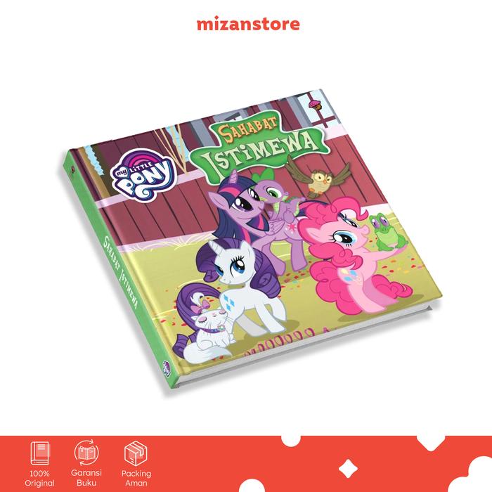 Gambar [Mizan Jakarta] Buku My Little Pony Sahabat Istimewa Boardbook dari Mizanstore Jakarta Kota Depok Tokopedia