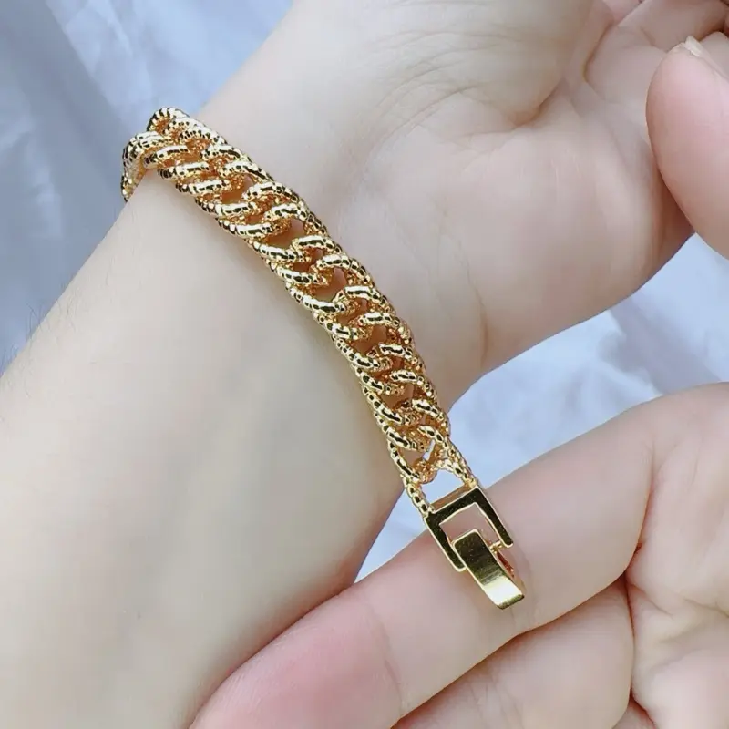 E26 {CO 2 Produk Apapun Free 1} G44 Perhiasan Lapis Emas Gelang koin perhiasan wanita xuping jewellery 1 4