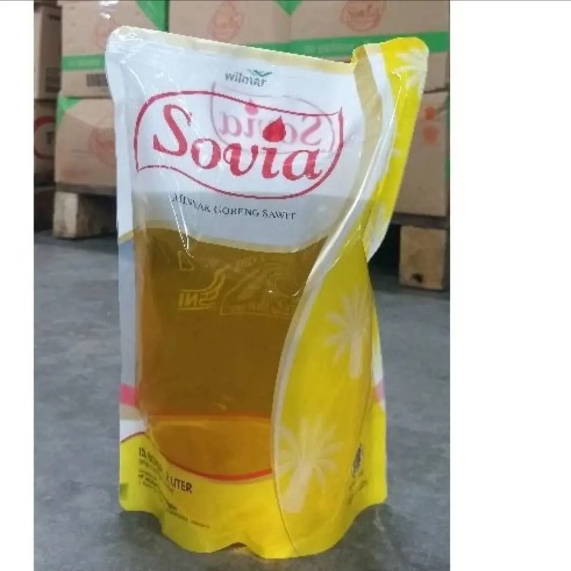 Minyak goreng sovia refill 2liter