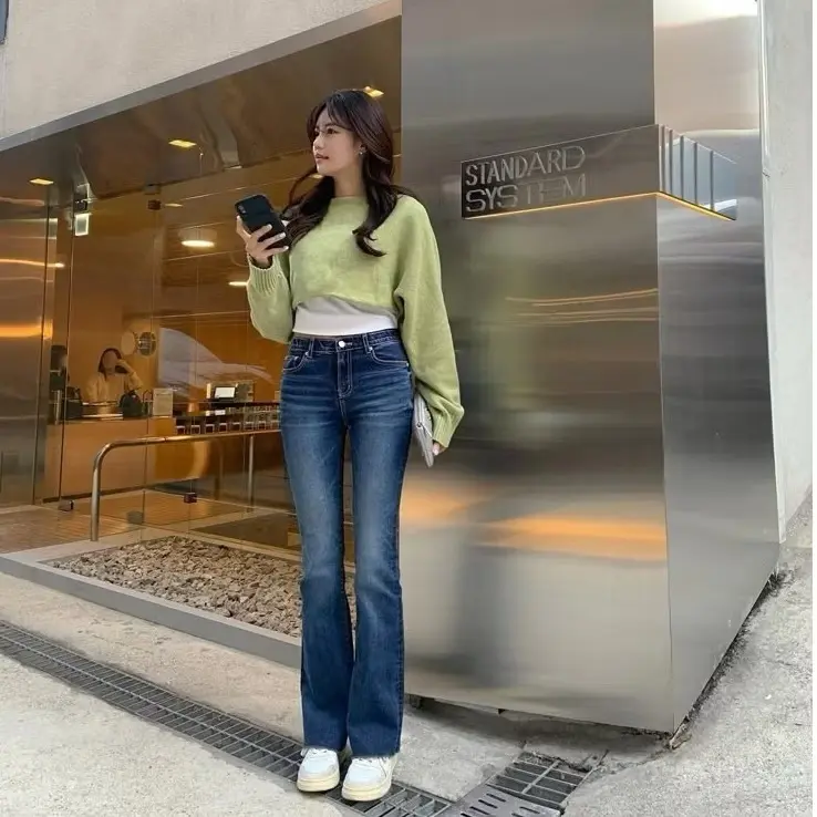 Highwaist Cutbry Jeans Retro Wisker Spray_Celana Jeans Panjang Cutbry Premium Wanita Cutbry Jeans Retro Vintage 7