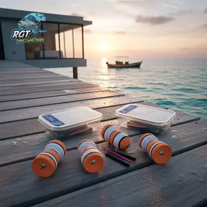 Umpan pancing sintetis pelampung sabiki sakti pentil menyala untuk baby gt Giant trevally Simba kerapu kakap cendro Ciracas Barakuda talang talang predator