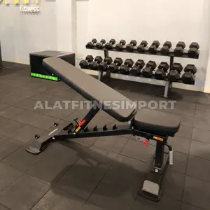 Insight DH012 Adjustable Bench FID (Flat, Incline, Decline) Alat Fitness Import